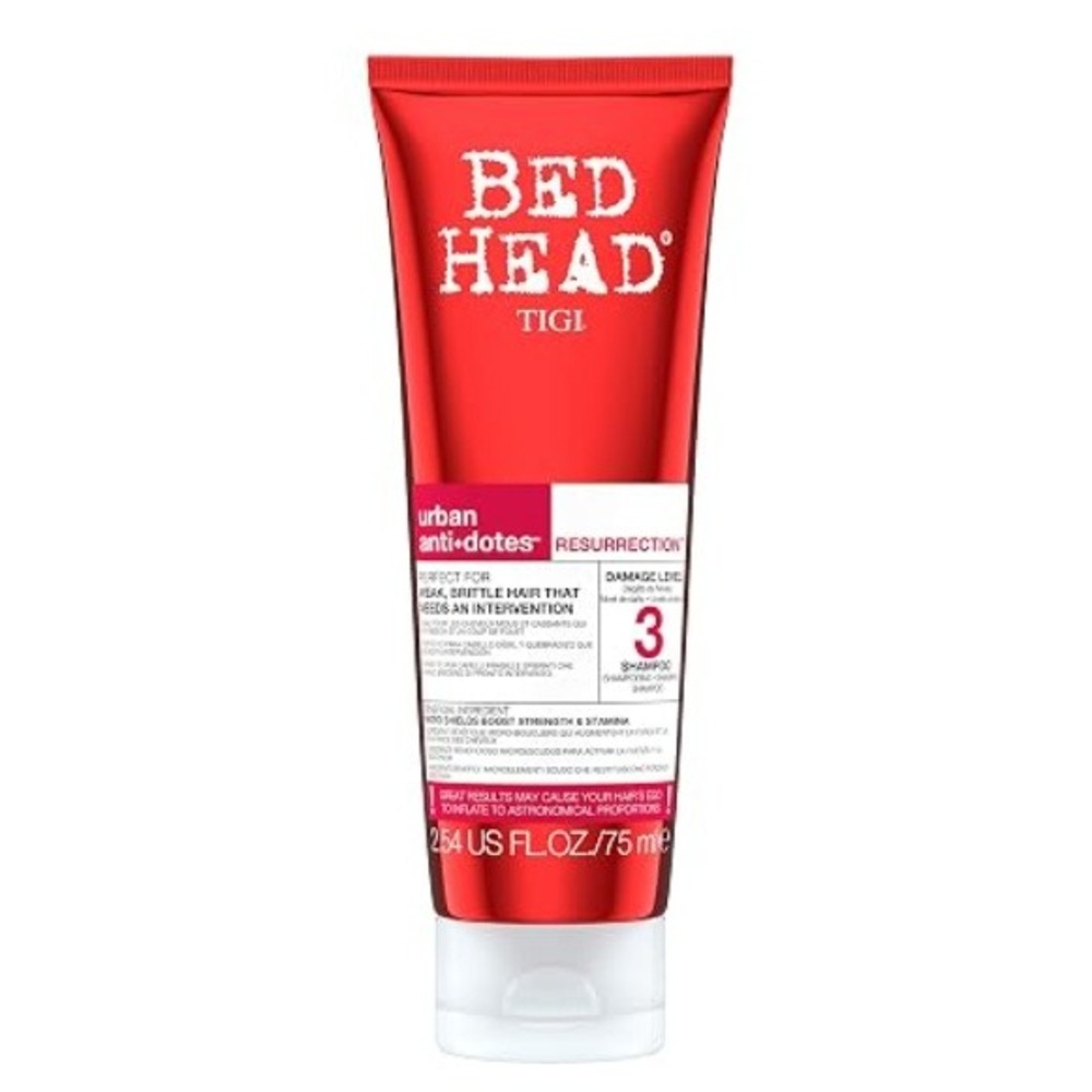 Bed Head TIGI Urban Anti+Dotes Resurrection Shampoo Level 3 Damage Repair 2.54oz